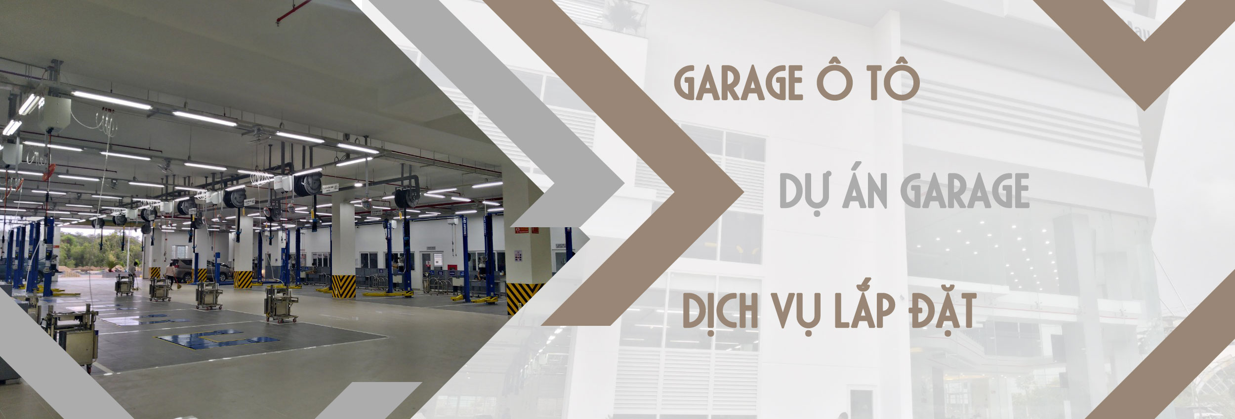 Garage sửa chữa - bảo dưỡng ô tô