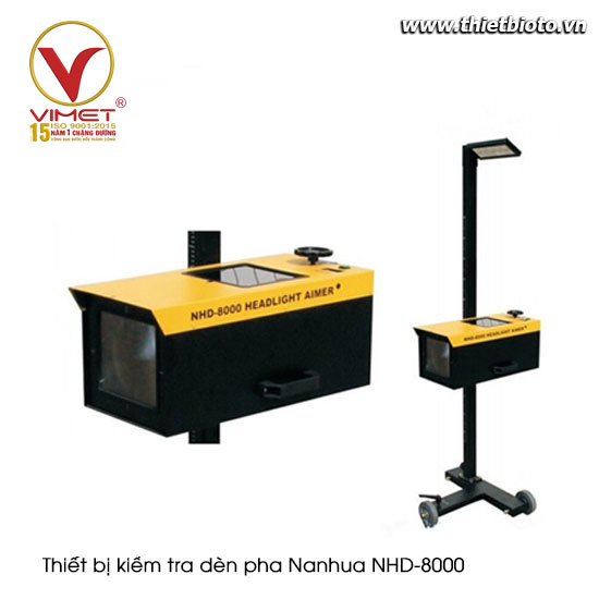 Thiết bị kiểm tra đèn pha Nanhua NHD-8000