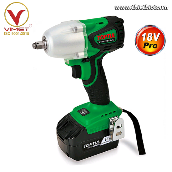 Máy vặn bu lông pin 3/8" (dòng PRO) TOPTUL KPA-1237