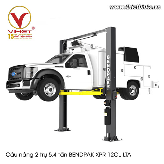 Cầu nâng 2 trụ 5.4 tấn BENDPAK XPR-12CL-LTA