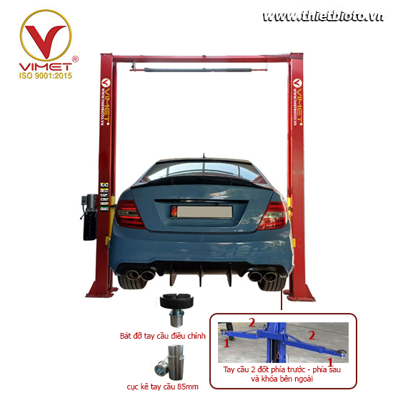 cầu nâng garage ô tô