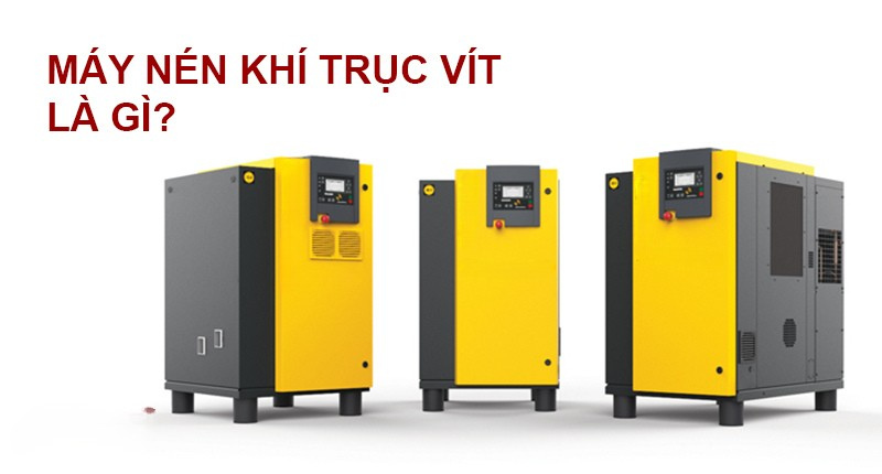 cấu tạo máy nén khí trục vít