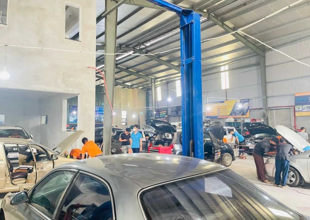 mở gara ô tô cần những gì