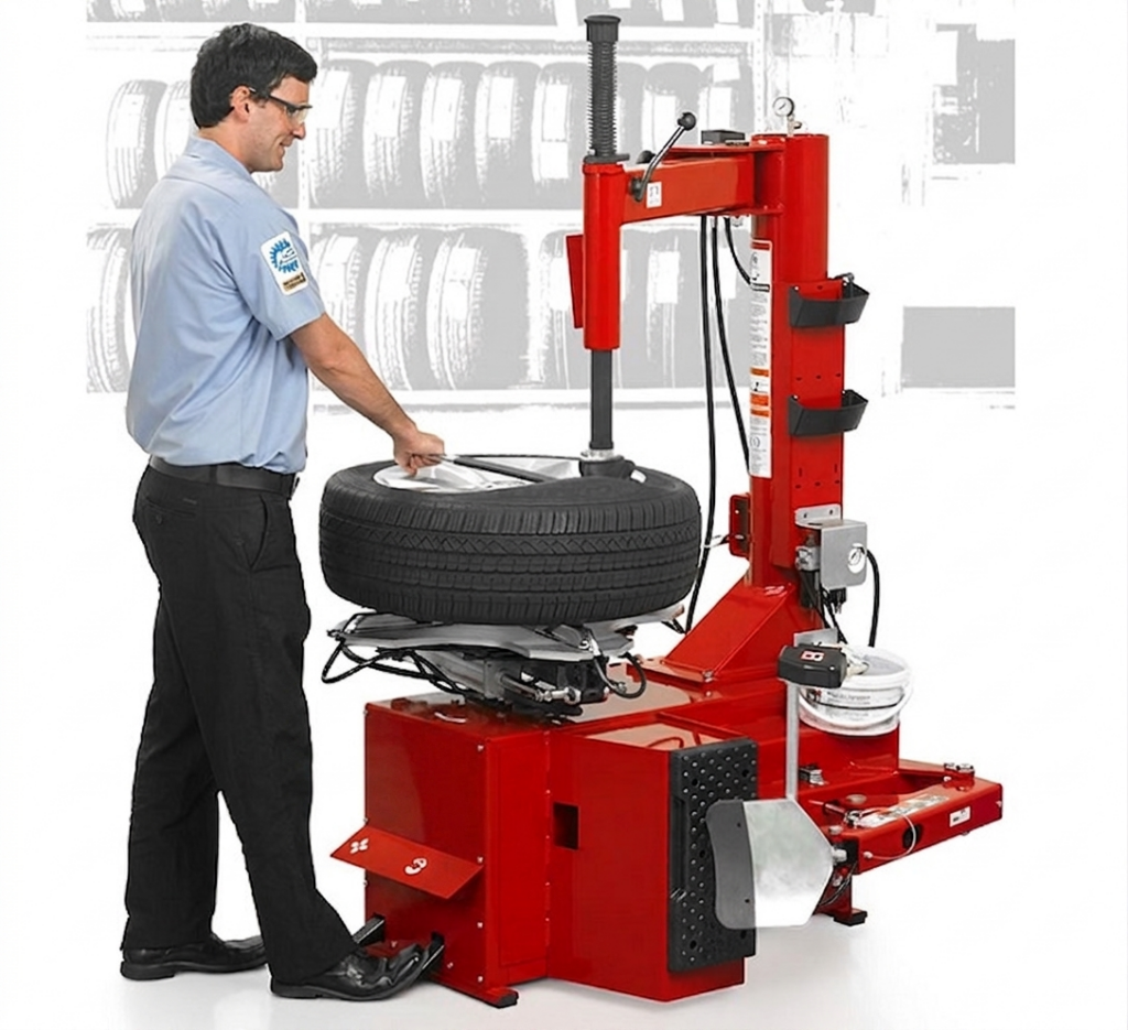 cách sử dụng máy ra vào lốp