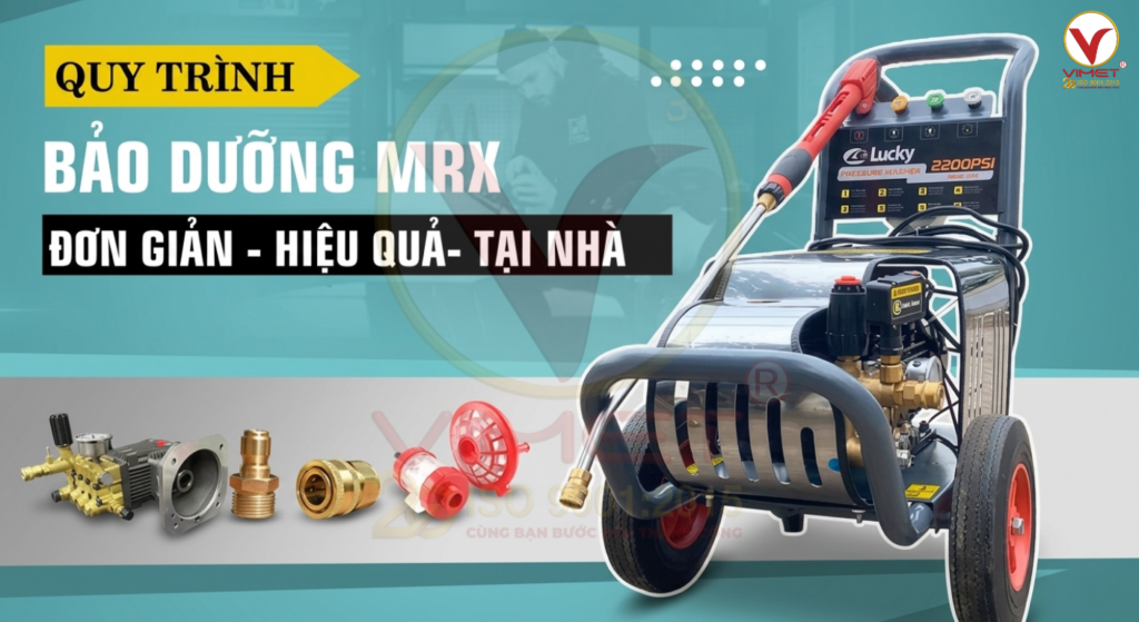 cách bảo dưỡng máy rửa xe