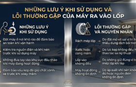 cách sử dụng máy ra vào lốp