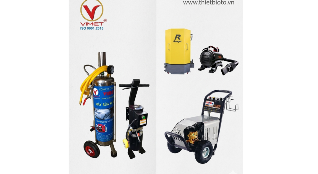 thiết bị rửa xe chuyên nghiệp