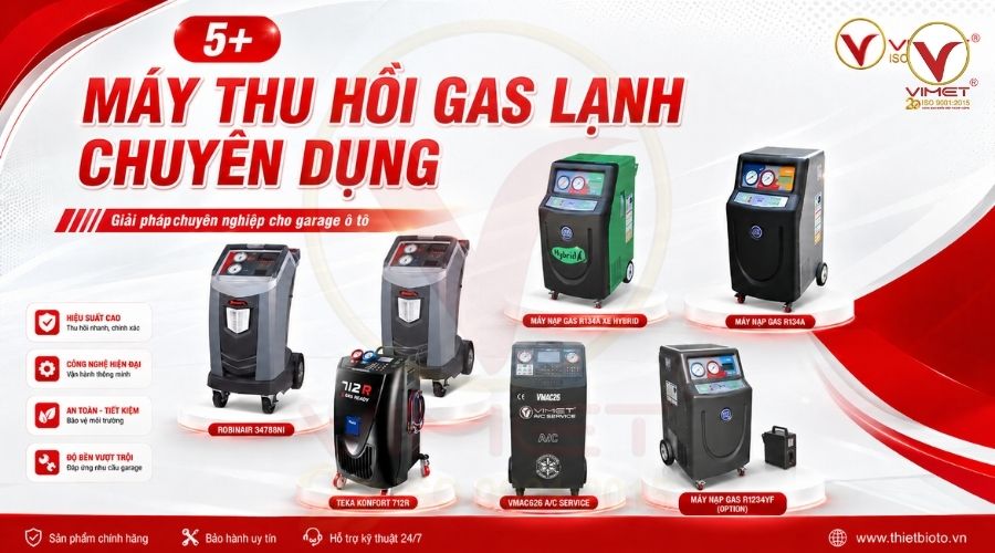 máy thu hồi gas lạnh