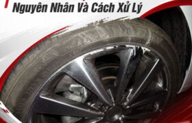 mâm xe hơi bị trầy